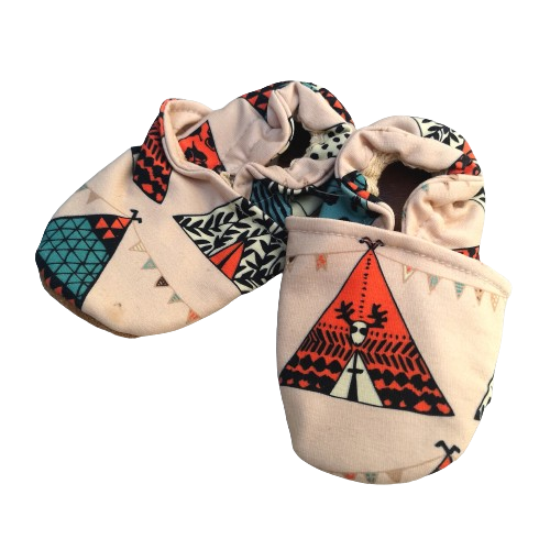 Chaussons souples - Collection Tipi