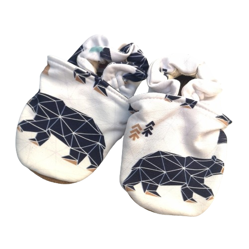 Chaussons souples 6-12 mois - Collection Ours