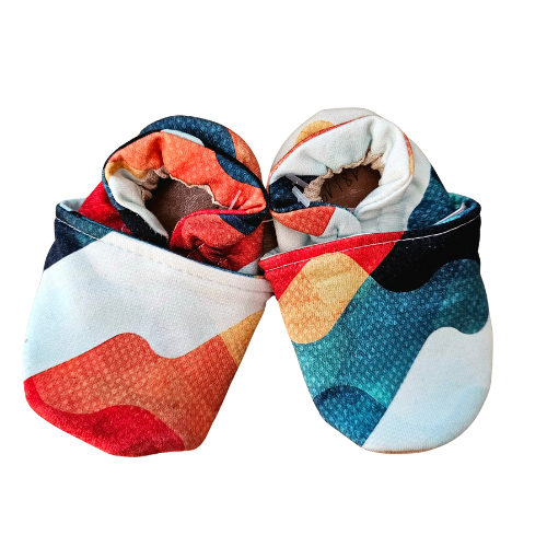 Chaussons souples 6-12 mois - Collection Waves