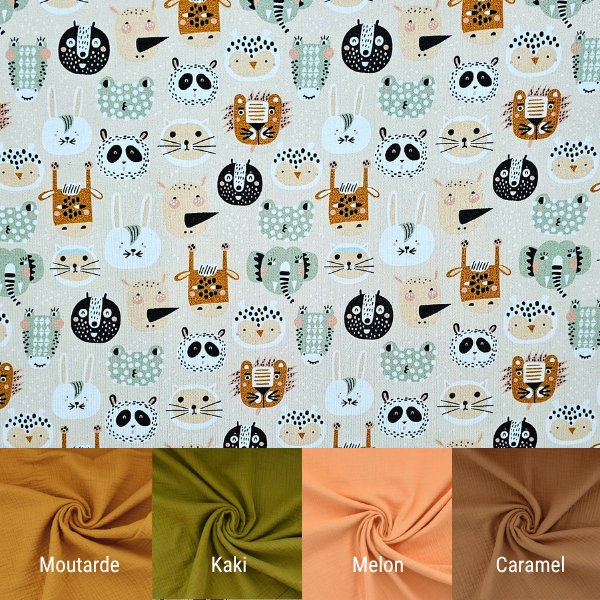 Robe duo évolutive - Collection Animal
