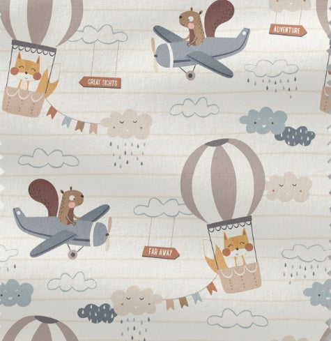 Chaussons souples 3-6 mois - Collection Aviateur