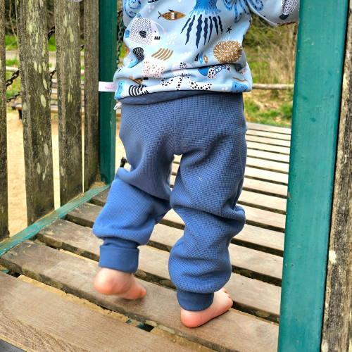 Pantalon slim évolutif Nid d'abeille