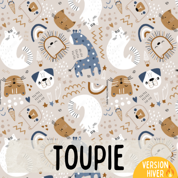 Tour de cou évolutif 2-8 ans - Collection Toupie