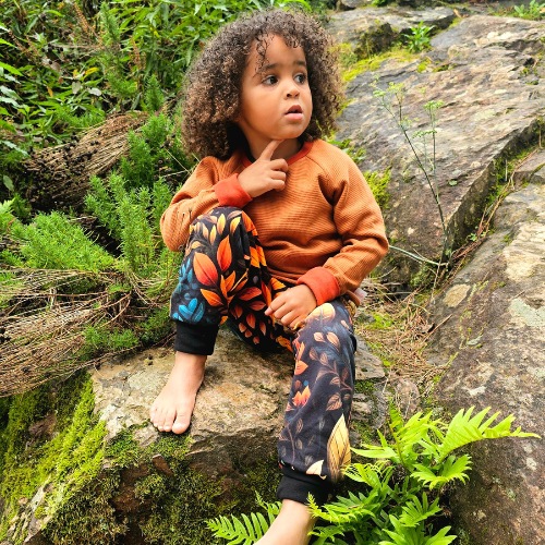 Sarouel évolutif 3-9 mois - Collection Automne