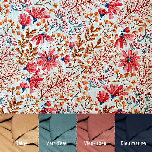 Pantalon évolutif HIVER - Collection Fleur