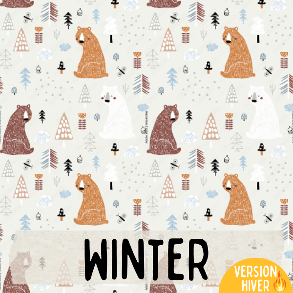 Cape évolutive 2-4 ans - Collection Winter