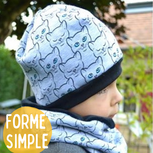 Bonnet évolutif Nid d'abeille
