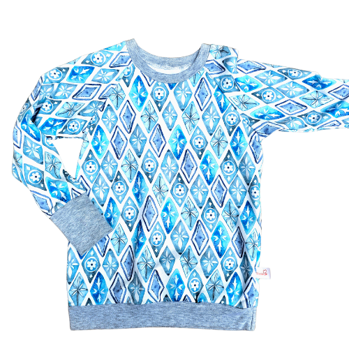Sweat évolutif 4-6 ans - Collection Mosaïque