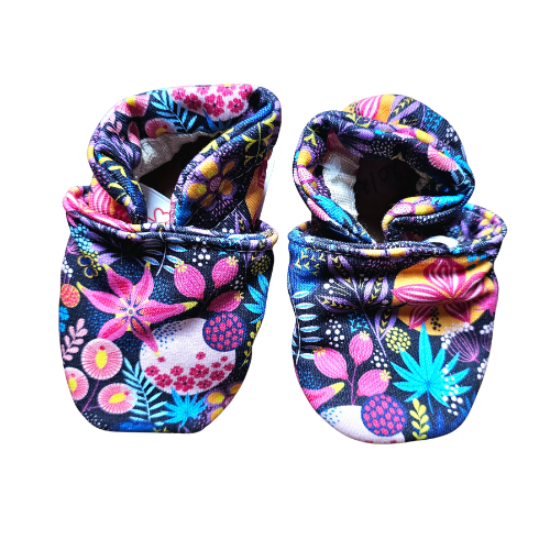 Chaussons souples - Collection Flora