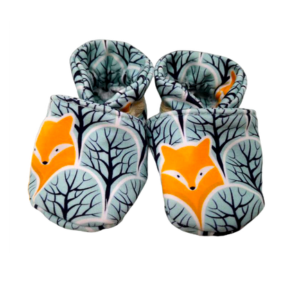 Chaussons souples - Collection Forêt