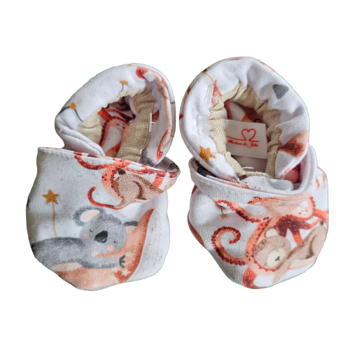 Chaussons souples 3-6 mois - Collection A la mer