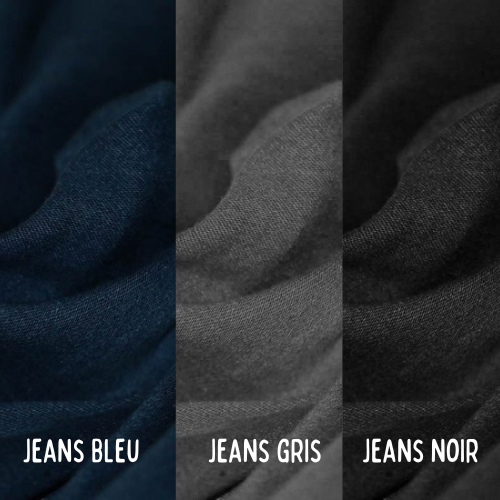 Pantalon évolutif en Jeans souple - coupe Slim ou Sarouel