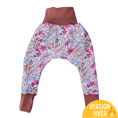Pantalon évolutif HIVER - Collection Fleur