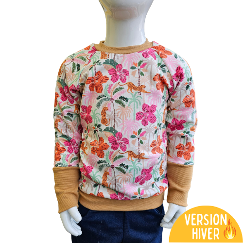 Sweat évolutif HIVER - Collection Hibis