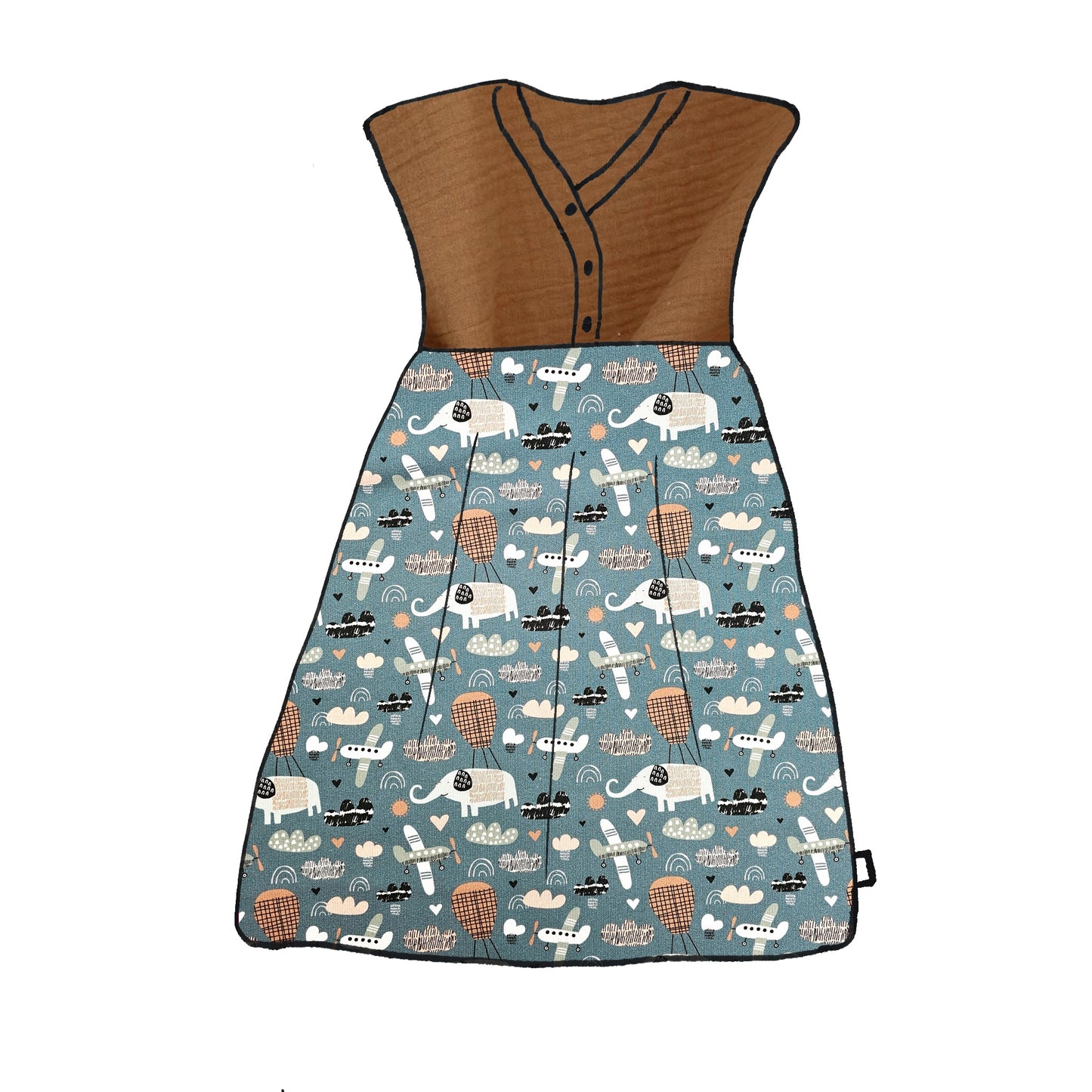 Robe duo évolutive - Collection Envolée
