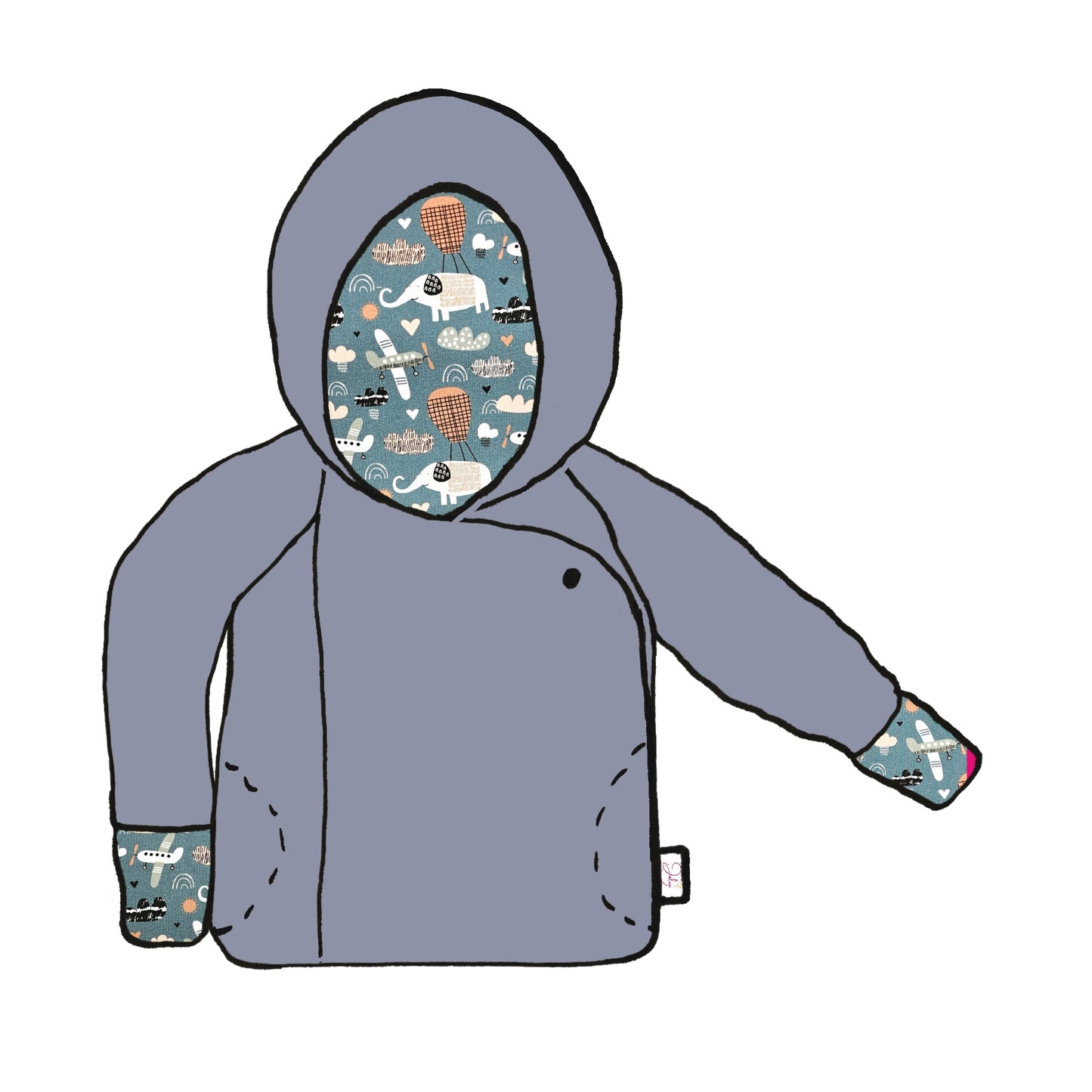 Manteau évolutif Lutin - Collection Envolée