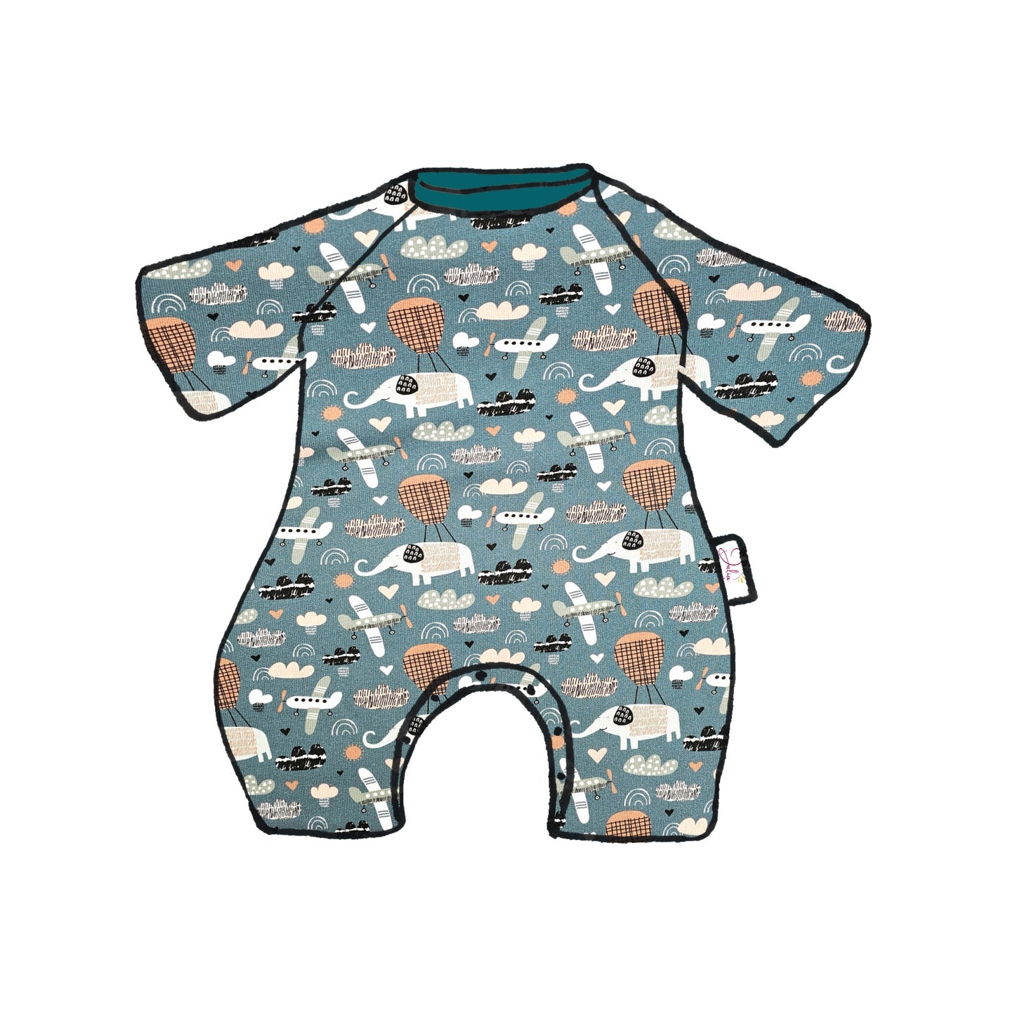 Combinaison évolutive bébé été - Collection Envolée