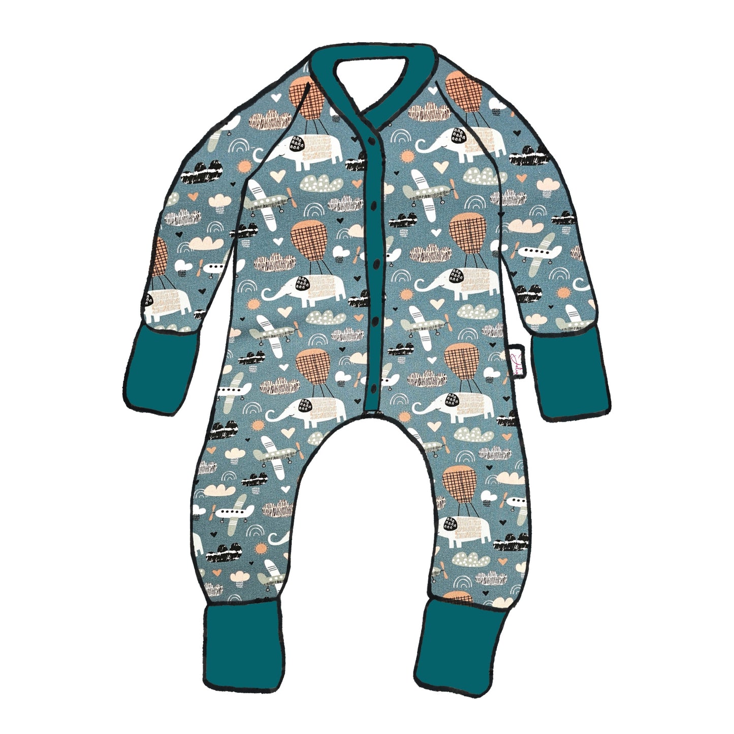 Combinaison évolutive bébé - Collection Envolée