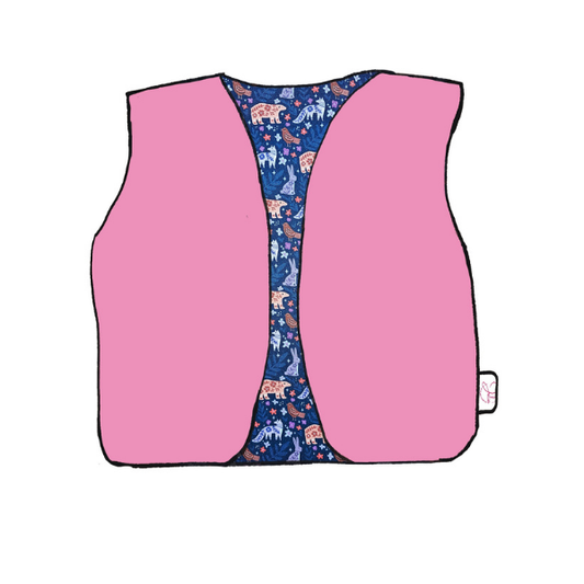 Gilet réversible évolutif - Collection Etoilée