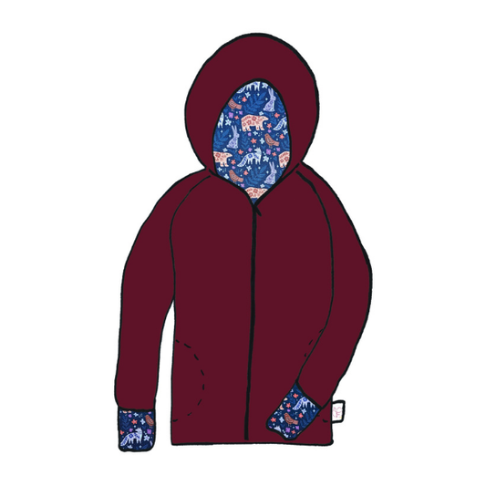 Manteau évolutif Zippé - Collection Etoilée