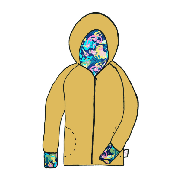 Manteau évolutif Zippé - Collection Fiesta