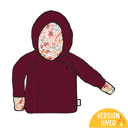Manteau évolutif Lutin HIVER - Collection Fleur