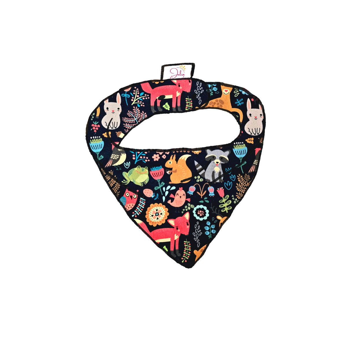 Bandana bavoir bébé - Collection Forêt