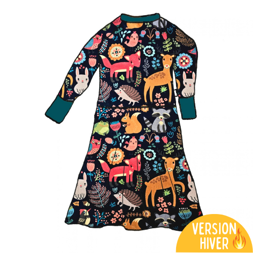 Robe évolutive HIVER - Collection Forêt