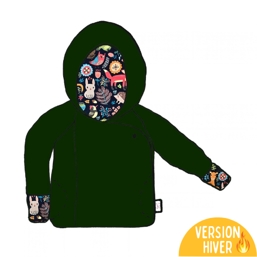 Manteau évolutif Lutin HIVER - Collection Forêt
