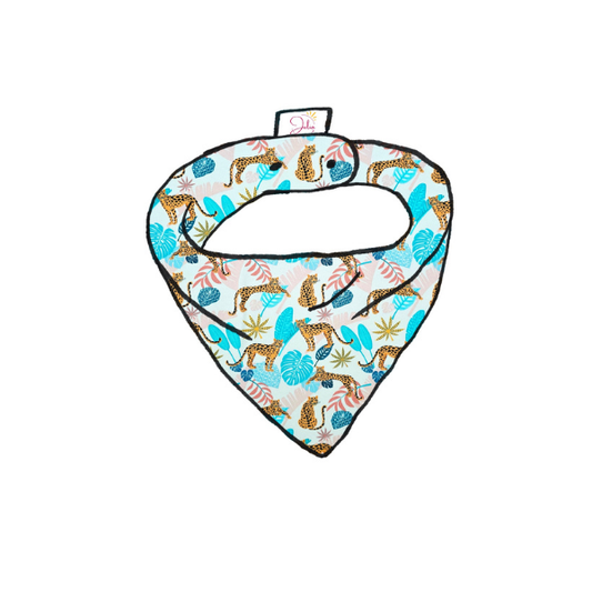 Bandana bavoir bébé - Collection Guépard