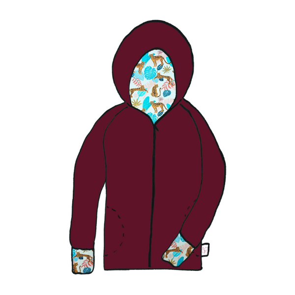 Manteau évolutif Zippé - Collection Guépard
