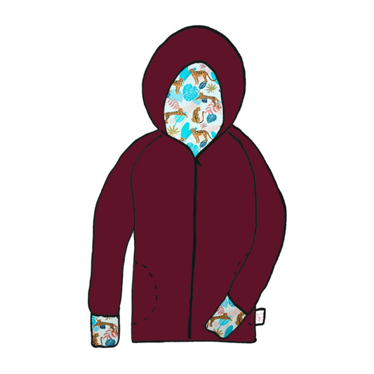 Manteau évolutif Zippé - Collection Guépard