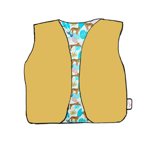 Gilet réversible évolutif - Collection Guépard