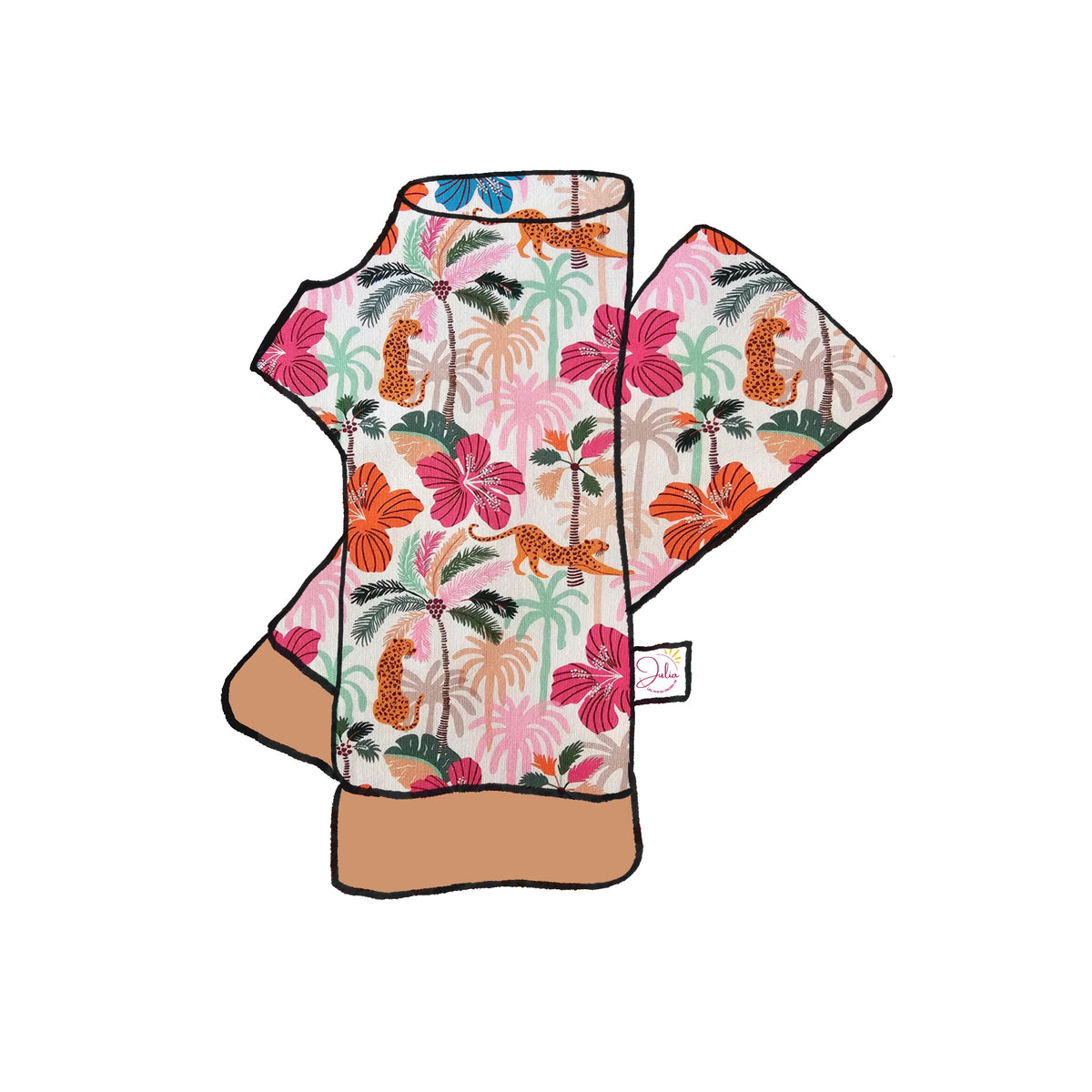 Mitaines évolutives enfant - Collection Hibis