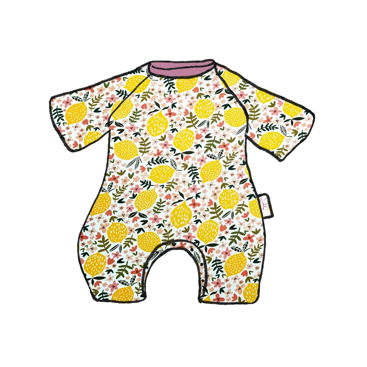 Combinaison évolutive bébé été - Collection Lemon