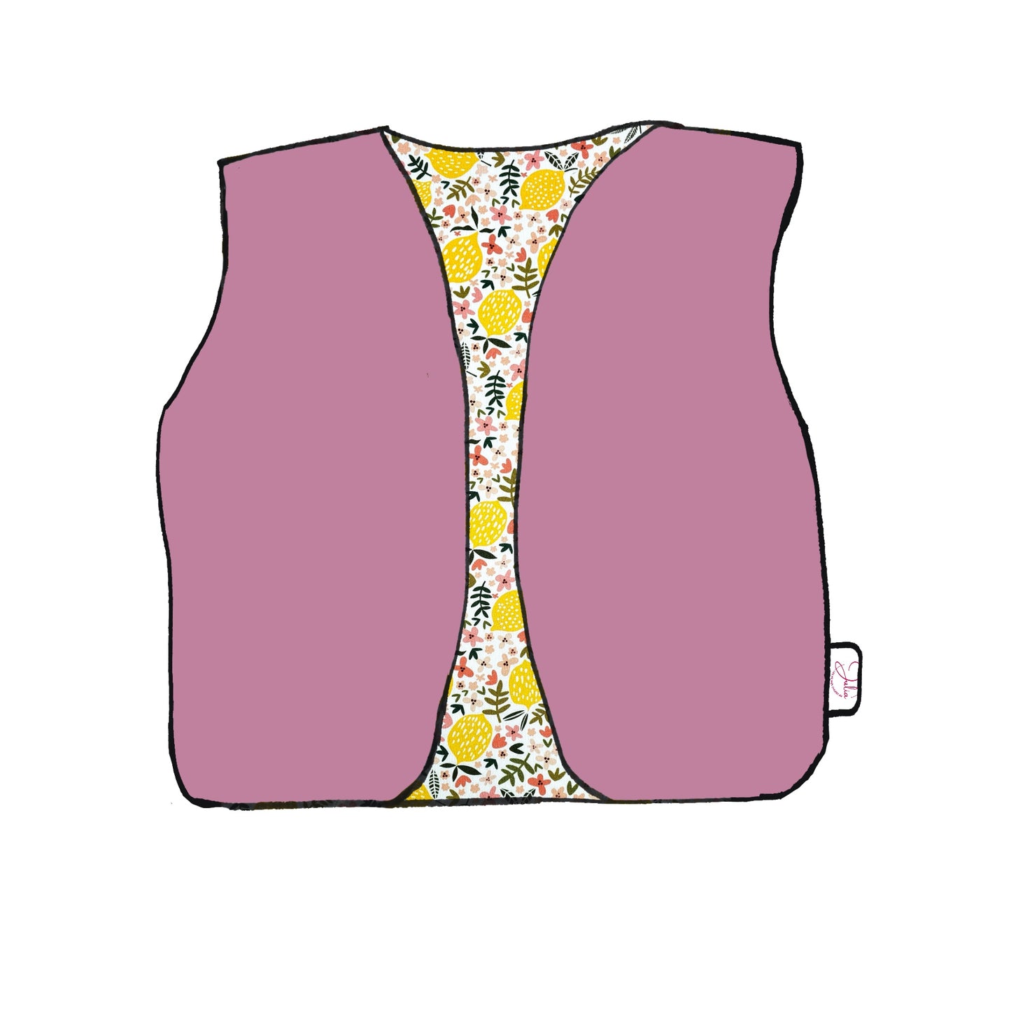 Gilet réversible évolutif - Collection Lemon