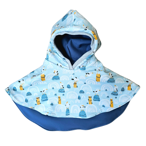 Cape évolutive bébé & enfant - Collection Mouette