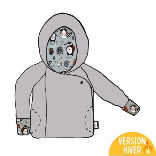 Manteau évolutif Lutin HIVER - Collection Mountain
