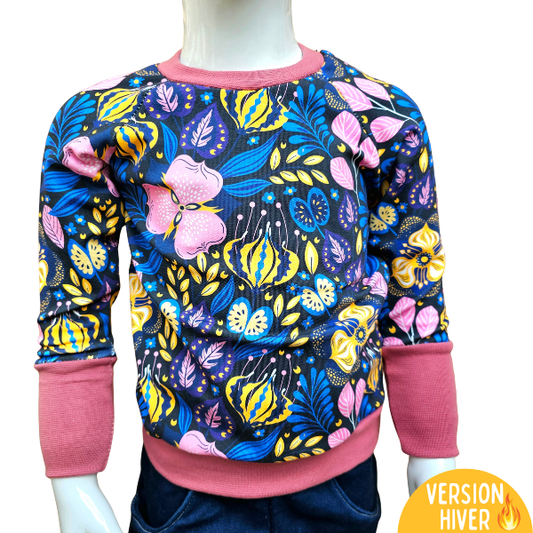 Sweat évolutif 12-24 mois - Collection Néon