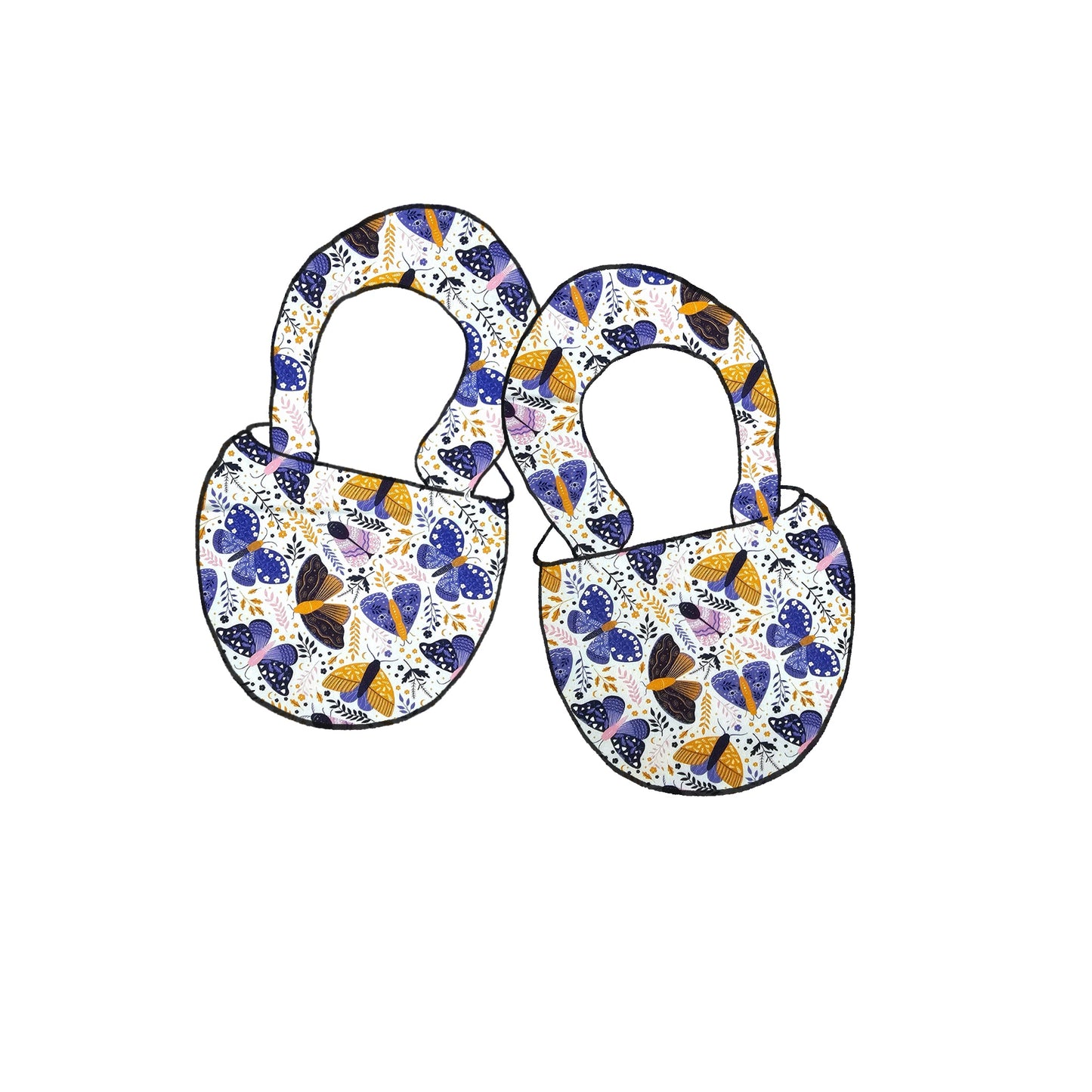 Chaussons souples bébé & enfant - Collection Papillon