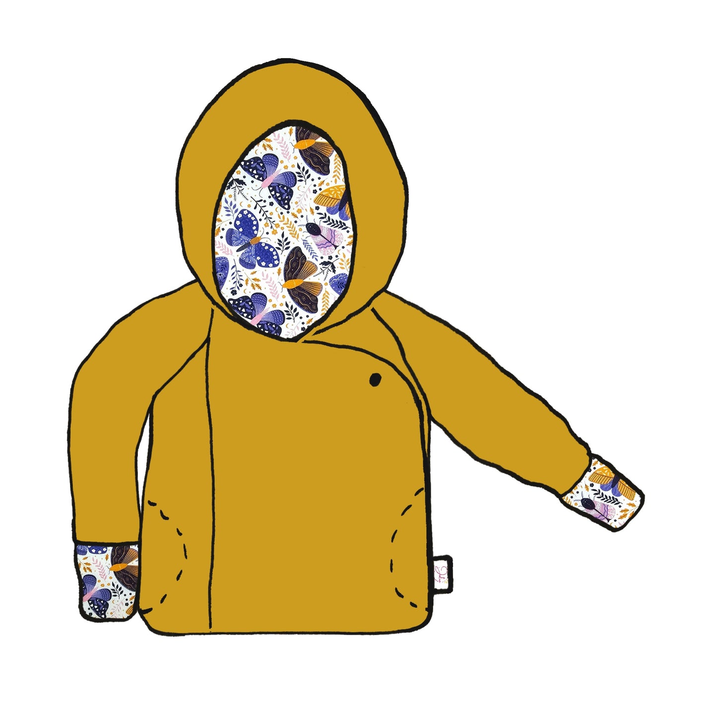 Manteau évolutif Lutin - Collection Papillon