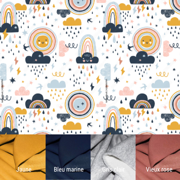 Sweat évolutif - Collection Rainbow