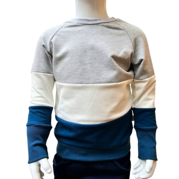 Sweat uni COLOR BLOCK - à personnaliser