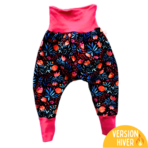 Sarouel évolutif 4-6 ans - Collection Fleur