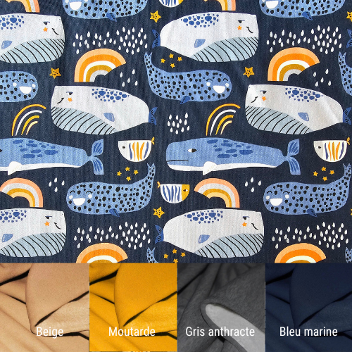 Gilet évolutif HIVER - Collection Baleine