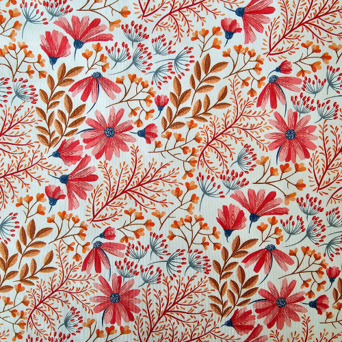 Bandana bavoir bébé - Collection Fleur
