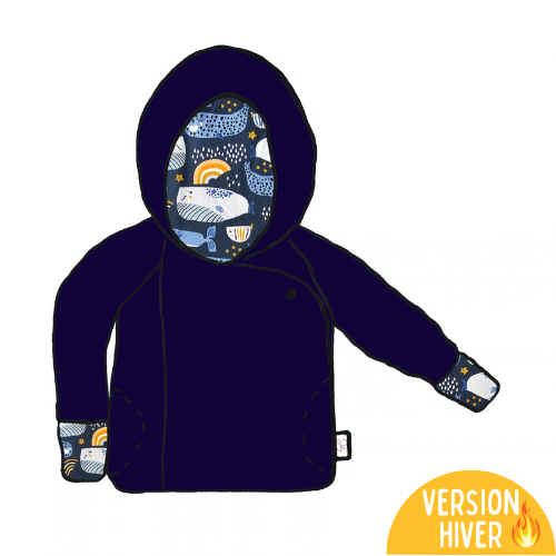 Manteau évolutif Lutin HIVER - Collection Baleine