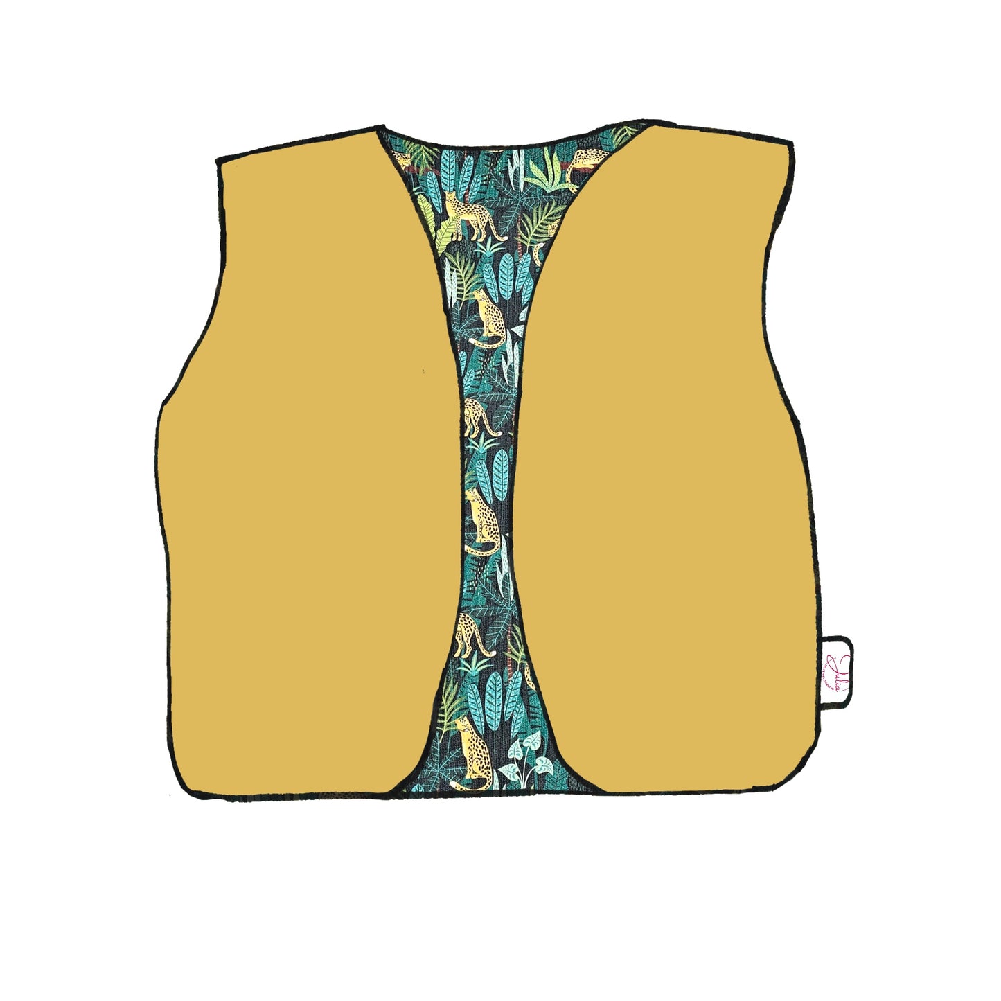 Gilet réversible évolutif - Collection Faune