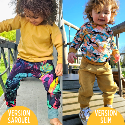 Sarouel évolutif - Collection Néon