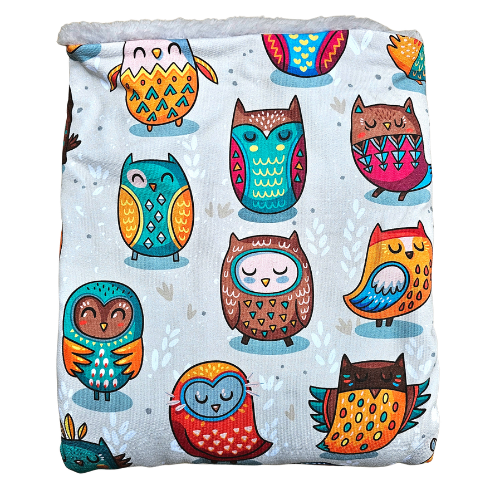 Couverture bébé - Collection Chouette